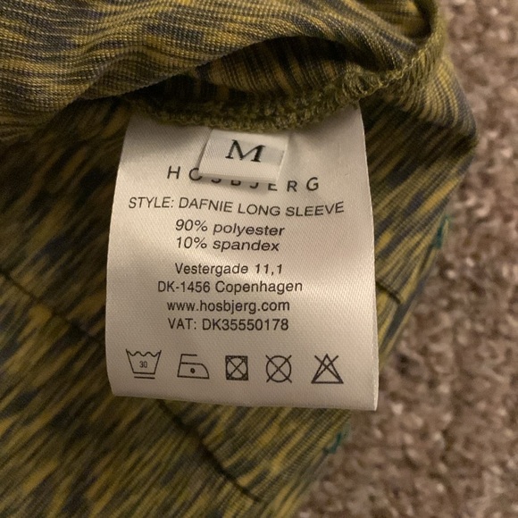 HOSBJERG MUSTARD DAFINE LONG SLEEVE - Picture 6 of 8